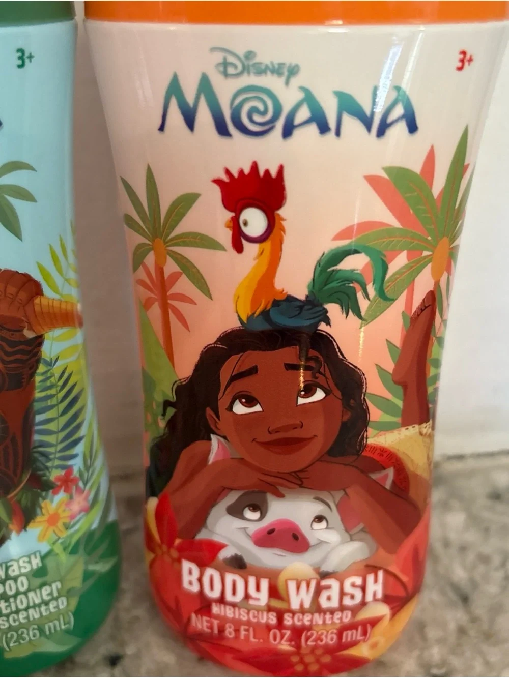 Disney Moana and Maui  3in 1 and Body Wash set